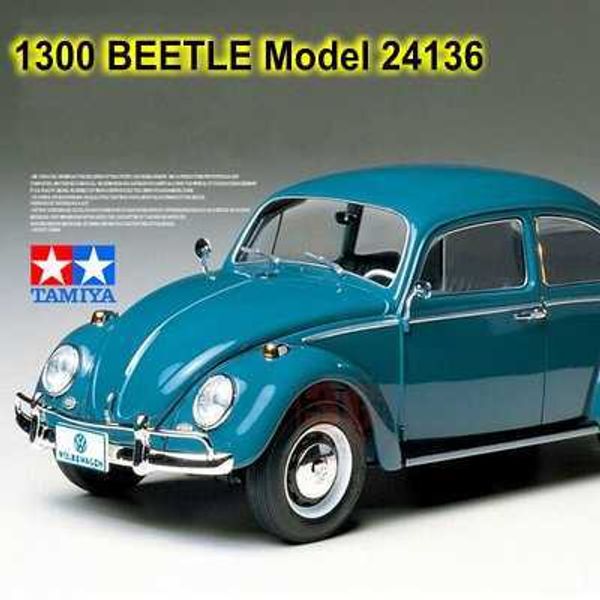 Blocs 1 24 Échelle Assemblage Modèle De Voiture 1300 Beetle Modèle 1966 Tamiya 24136 Kits De Construction De VoitureHKD230701