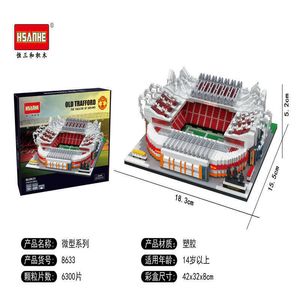 Blokken 10202 3908PCS Creator City Street Football Stadium Bouwstenen Bakstenen speelgoed Kinderen Geschenk compatibel 10272 T231216