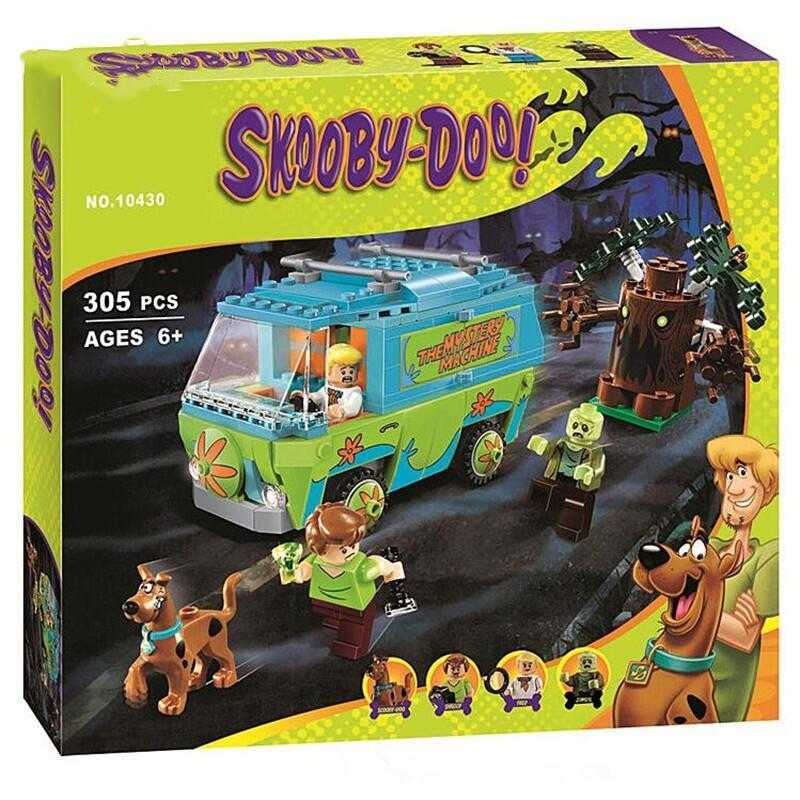 Blöcke 10430 10428 Scooby the Mystery Bausteine Ziegel Doo Spielzeug für Kinder Weihnachtsgeschenke Kinder Modell Maschine Dollhkd230701