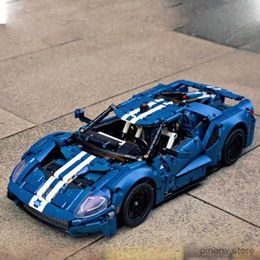 Blocs 1466 pièces voiture technique avec Forded GT Supercar en Stock 42154 modèle bloc de construction jouet véhicule briques cadeaux d'anniversaire petit ami