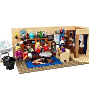 Blokken 16024 Op voorraad De Big Bang Theory 534 stuks en Central Perk 1228 stuks Ideeën Modelbouwstenen Speelgoed 21302 21319 Y11274397310 Dhthv