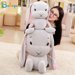 Blocks 1pc 25/50/65 cm mignon lapin en peluche jouet en peluche animal doux lapin bébé bébé toys toys cadeau d'anniversaire cadeau de Noël pour fille