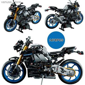 Bloques 2023 NUEVO Técnico 42159 MT-10 SP Yamahas Racing Kit de bloques de construcción de motocicletas Modelo Velocidad Moto Ladrillos Juguetes Regalos para niños R231208