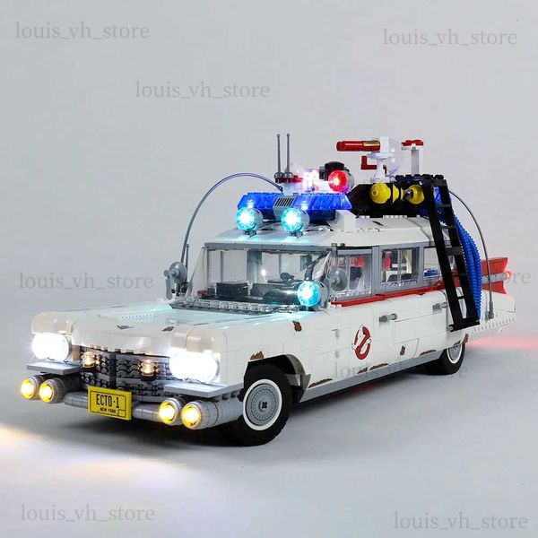 Bloques 2352pcs Evil Smasher ecto-1 Bloque de construcción de vehículos creativos Compatibles con 10274 Ladrillos Kit de automóvil modelo de automóvil para adultos T240325