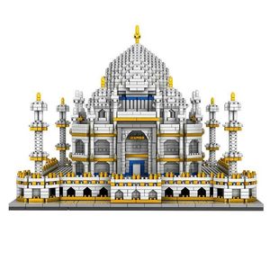 Blocs 3950pcs Blocs Set Architecture Cobines Taj Mahal Palace Modèle Building Blocs Enfants Toys Education 3D Brick Brick Birthday