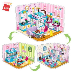 Blocs 3in1 City Friends filles maison chambre cuisine modèle blocs de construction jouets éducatifs créatifs pour les filles enfants cadeau de noëlvaiduryb
