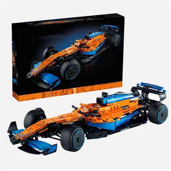 Blocs 42141 Technique Mclarens Forma 1 Race Car F1 Modèle Buiding Kit Créateurs Bloc Briques Jouets Pour Enfants Cadeau D'anniversaire Garçons Ensemble Dro Dhifj