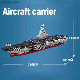 Blocs 632 pièces 2 en 1 porte-avions militaire réservoir d'avion robotique métamorphique bloc de construction véhicule tout-terrain enfants jouets cadeaux R231208
