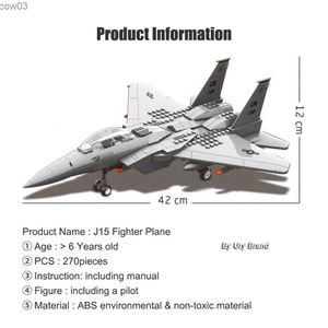 Blocs Avion Jet Fighter Morden Warplane ensembles modèles d'avion blocs de construction jouets pour garçons R231020