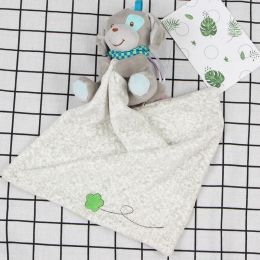 Bloquez bébé Appease Towel Couvertures nouveau-nés bébé Touet en peluche poupée en peluche Éléphant bébé toys salive doux serviettes de couette jouet