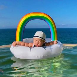 Blocs Baby Nimage Ring Iatable Float siège bébé flottants enfants Enfants en toute sécurité Sumage Circle de baignade Eau Fun plage Piscine Piscine