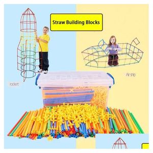 Blocs Blocs 3D Space St Splicing Assemblage et insertion de construction pour enfants Garten pour construire des jouets éducatifs créatifs Drop Del Dhlnk