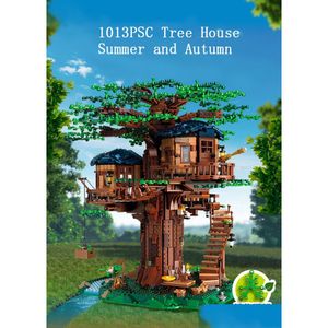 Blocs Blocs en Stock 1013 pièces idées d'arbre de maison Moc 33111 modèle de construction briques compatibles 21318 jouets pour garçons enfants cadeaux 230316 Toys Dhzyv