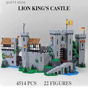 Blocs Blocs en stock 4514 PCS Lion King Castle Compatible 10305 85666 Blocs de construction Bricks Education Kids Christmas Birthday Gifts Toy T231123
