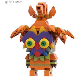 Blokken blokken MOC Skull Kid (Majoras Mask) Personages Brickheadz Bouwstenen Cartoon Anime Figuren speelgoed voor kinderen Verjaardagsgeschenk T231010