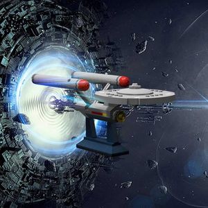 Blokkeert Blokkeert Space Ship World 6021 Bolblokmodel USS Enterprise NCC-1701 MOC Sluban Star Trek Toys For Children Birthday Gift T231010