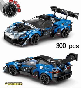 Blokken Blokken Snelheid Champions City Racers Beroemde auto's Voertuig Super Diy Kinderen Moc Speelgoedsets Jongens Modelbouw Sport 2021 Techniek R231208