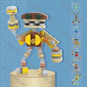 Blokken bouwen moc mijn zingende koor wubbox robotgebouw set schattig lied monsters figuren bakstenen diy speelgoed voor kinderen verjaardag cadeau hoge kwaliteit 41