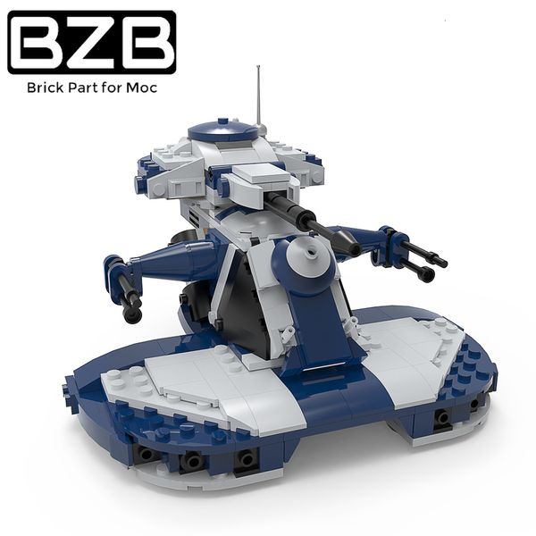 Blocs BZB MOC 75283 AAT Tank Building Block Set Space Wars Véhicule d'assaut blindé Briques Creative Assembler Jouet Enfants Cadeau d'anniversaire 230724