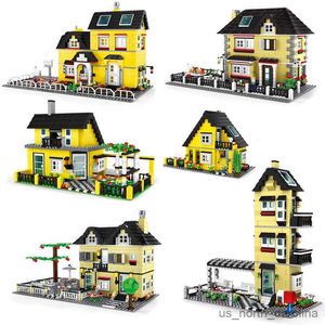 BLOCKS CITY Architecture Big Ben Paris EDIFICIO MULTIVO ESTÁTICO Libertad Construction Toy Villa R230913