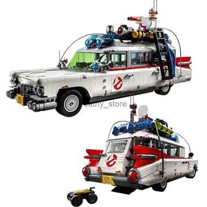 Blocs compatibles 10274 briques Ghostbusters ECTO-1 véhicule créatif bloc de construction jouet modèle de voiture pour adultes enfant cadeau d'anniversaire L240118