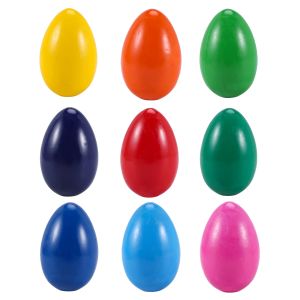 Bloque les crayons de crateaux pour les tout-petits, les crayons de palmier pour les enfants, 9 couleurs crayons peinture crayons bâtons lavables d'oeufs jouets empilables pour bébé, C