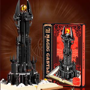 Blocs Creative Movie Series The Rings Dark Tower MOC Building Block Of Orthanc Model Brick Assembly Sets Collection Kids Toy 230724