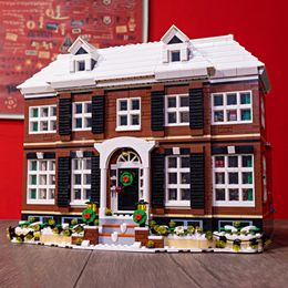 Blöcke DIY 21330 Allein Haus Haus Set Modell Bausteine Ziegel Pädagogisches Spielzeug Für Jungen Kinder Weihnachten Geschenke 230904
