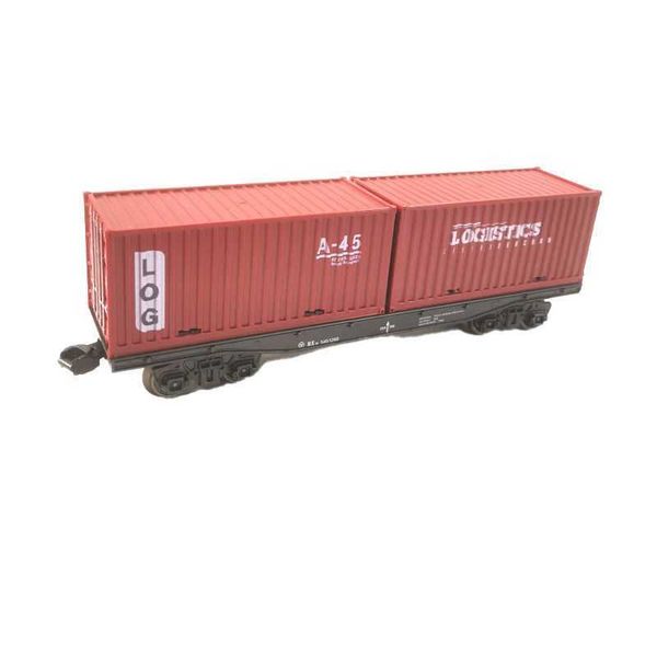 Blocs Evemodel C8728 1pc modèle Trains HO échelle 1 87 20ft Box Wagon 20' wagons couverts L230724