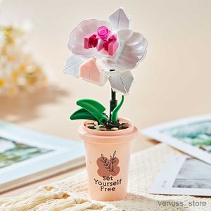 Blokken Bloem Bouwstenen Speelgoed Potplanten Compatibel Klassieke Baksteen Assemblage Speelgoed Collectie Gift Souvenir R230617