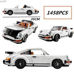 Blocks Icons 10295 Technische Retro Automodelbouwstenen Set 2in1 Racemodelset voor volwassenen en tieners Speelgoed Kerstcadeau-idee R231020