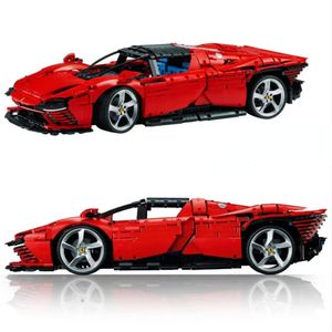 Blocs en Stock 3778 pièces technique Daytoinai SP3 42143 modèle de supercar briques de construction jouets pour garçons filles cadeau d'anniversaire 230914