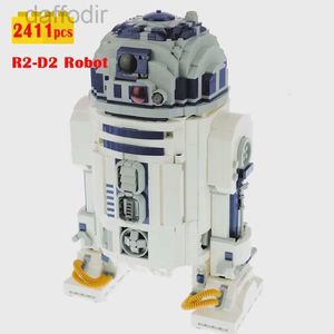 Blokken In Voorraad FIT 2314 STKS Robot Star Space Union R2D2 Model Cijfers Bouwsteen Bakstenen Jongen Verjaardagscadeau Speelgoed Kid 240308