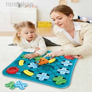 Bloques Juegos lógicos de carreteras Games para niños Mármol Run Blocks Puzzle Track Track Toy Rail Rail Blocks Track Rail Building Juego 240401