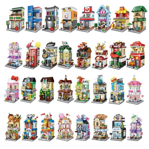 Blocs LOZ Mini Blocs City View Store Puzzle Building Build