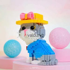 Bloques Micro Animal Juego de bloques de construcción para mascotas Modelo Lindo Gato Cachorro Adornos para adultos Creativo Clásico Niños Juguete educativo Regalo de vacacionesvaiduryb