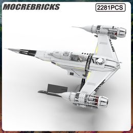 Blocs Militaire Série Star Movie N 1 Starfighter Science Fiction Vaisseau Spatial Assemblage Modèle De Construction DIY Enfants s Jouets 230710