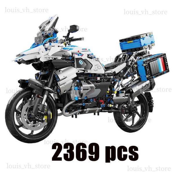 Blocs MOC 1 5 City High-Tech Sports Rapid Rapid Racing Motorcycle Motorbike Locomotive MOC Brick Model Building Buildings for Boys Gifts Toys T240325