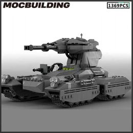 Blocs Blocs de construction MOC Scorpion Tank modèle de voiture blindée briques à monter soi-même assemblage créatif jouet jeu Collection cadeau de noël anniversaire 240120