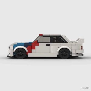 Blocs MOC M3, 455 pièces, voiture de sport, Champion de vitesse, blocs de construction, jouets de Garage créatifs pour garçons R231109