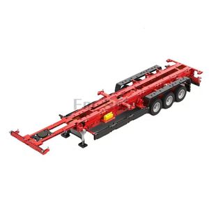 Blokken MOC36644 Container Trailer Building Toys 115 Schaal Ladingsschip Accessoires Patchwork Model Ornamenten Geschenk 230821