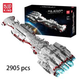 Blocs MOLD KING 21003 MOC 10308 Mortesv s CR 90 Corellian Corvette Blockade Runner Tantive IV Modèle Bâtiment Blcoks Jouet Enfants Cadeau 230506