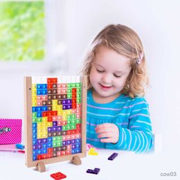 Bloques jugador juego creativo juguetes de matemáticas bloques de construcción en juego de mesa niños fiesta juguetes educativos para niños R230718