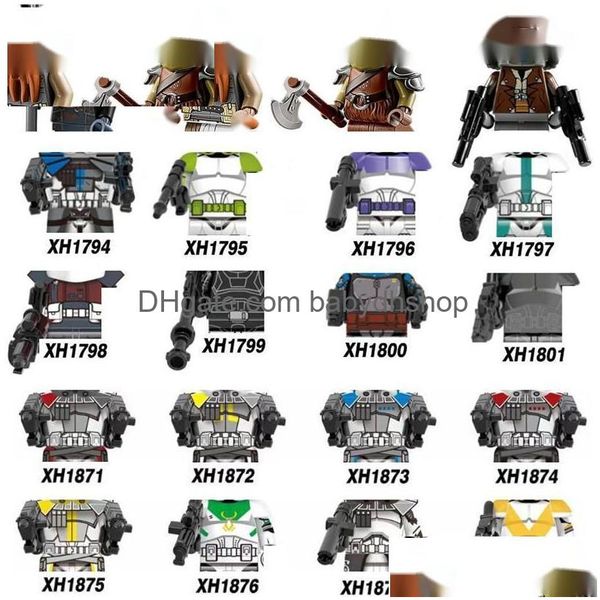 Blocs Soldiers Wars Toy Clone Army Figures Building Bs for Kids Toys Gift Drop Livilar Gifts Modèle Dhgyb