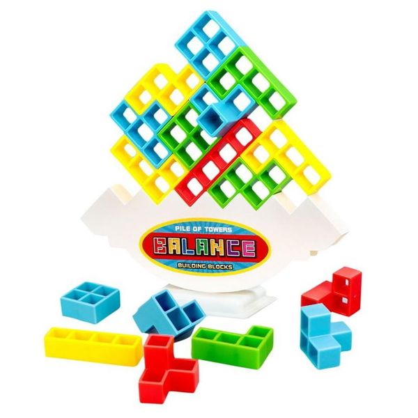 Bloques Tetra Tower Game Stack Building Nce Puzzle Board Assembly Ladrillos Juguetes educativos para niños Adts Drop Delivery Gi Dhaz2