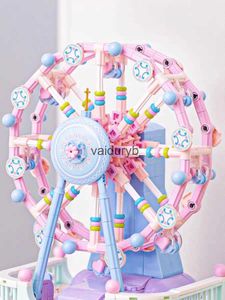 Blokken WLtoys 3001 874pcs Carrousel Muziekdoos Gebouw Woondecoratie Anime Creatief Cadeau Speelgoed Voor Kinderen Adultsvaiduryb