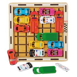 Blokkeert houten puzzels spel speelgoed speelgoed speelgoed auto model maze parking lot challenge iq geometrische puzzel educatieve geschenken 230111