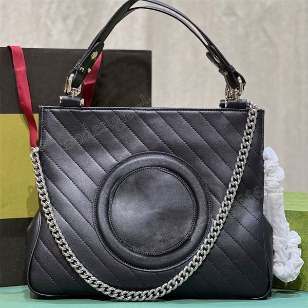 Blondie Top Handle Bag Round Interlocking G Sac fourre-tout en cuir Sac à main rond Designer de luxe Blondie mini sac seau sac à bandoulière pour appareil photo bandoulière portefeuille orange