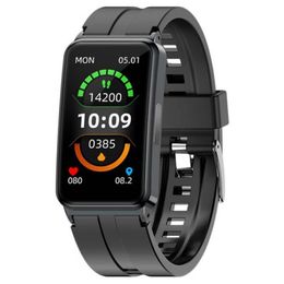 Montre connectée pour la glycémie, la température corporelle, ECG, HRV, moniteur d'activité physique, étanche IP67, modes multisports 294b