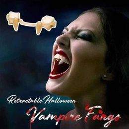 Bloody Party Decorations Halloween Braces Intrekbare vampiertanden Zombie Tiny Tiger Tands-Vampire Fangs SN6823